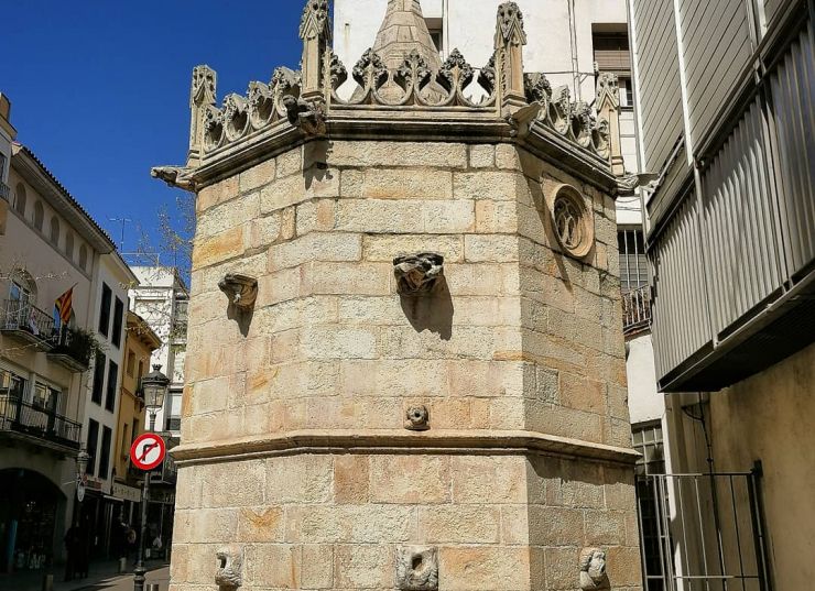 Blanes Font gotica atri cultura patrimoni