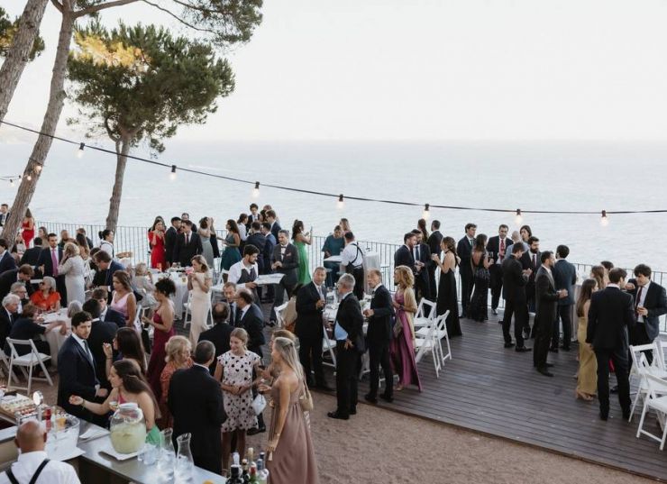 Imatge de la boda de Jordi Criuz a Blanes