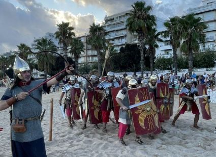 Recreació Combat Legio V Macedònica Blanes